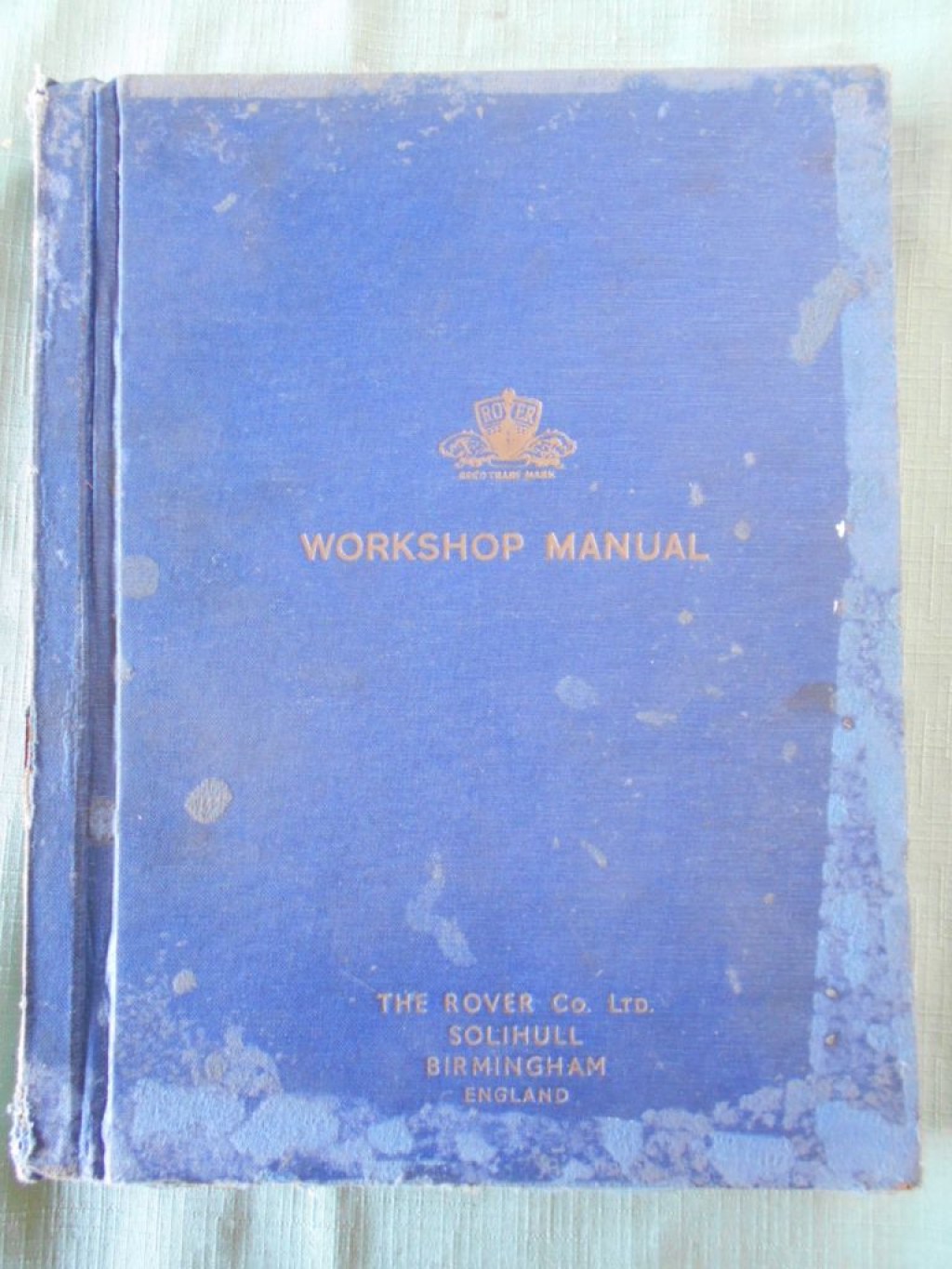 Picture of: Factory Workshop Manual – Rover P  – – British Classic