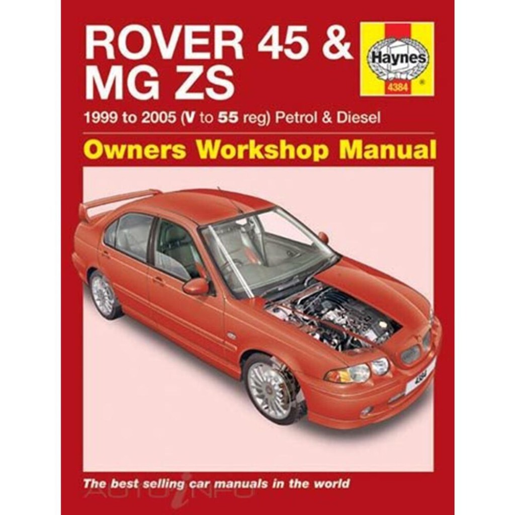 Picture of: Haynes Repair Manual – Rover  / MG ZS Petrol & Diesel (