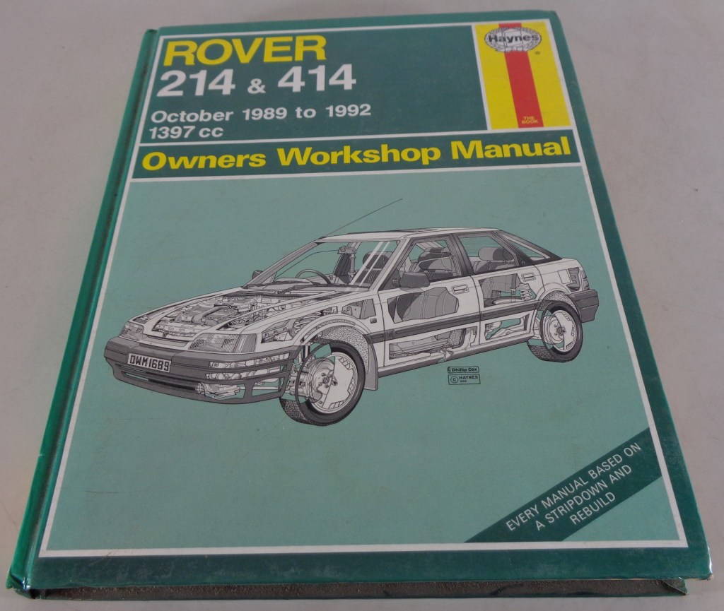 Picture of: Haynes Workshop Manual / Reparaturanleitung Rover  &  Bj