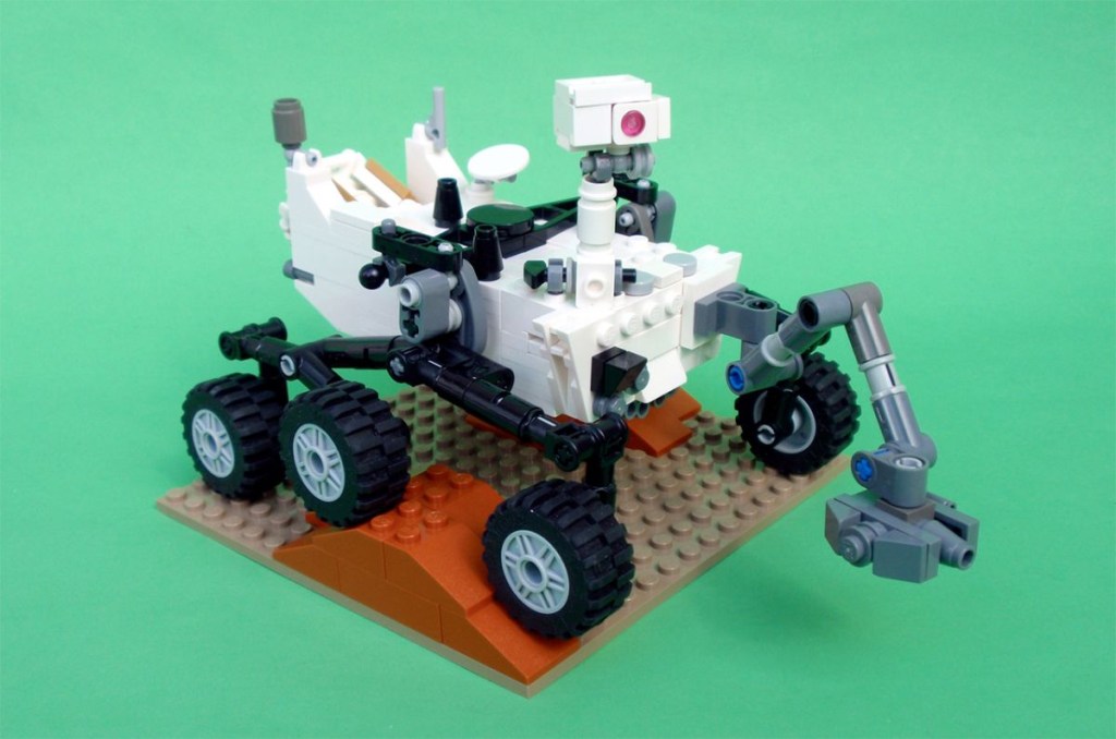 Picture of: How to Build Your Own LEGO Mars Rover Curiosity  Space