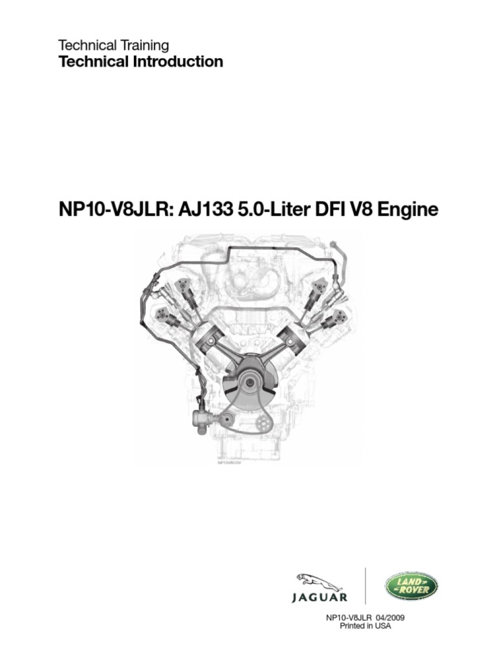 Picture of: Land Range Rover – Engine NP V PS JLR AJ- Gen III
