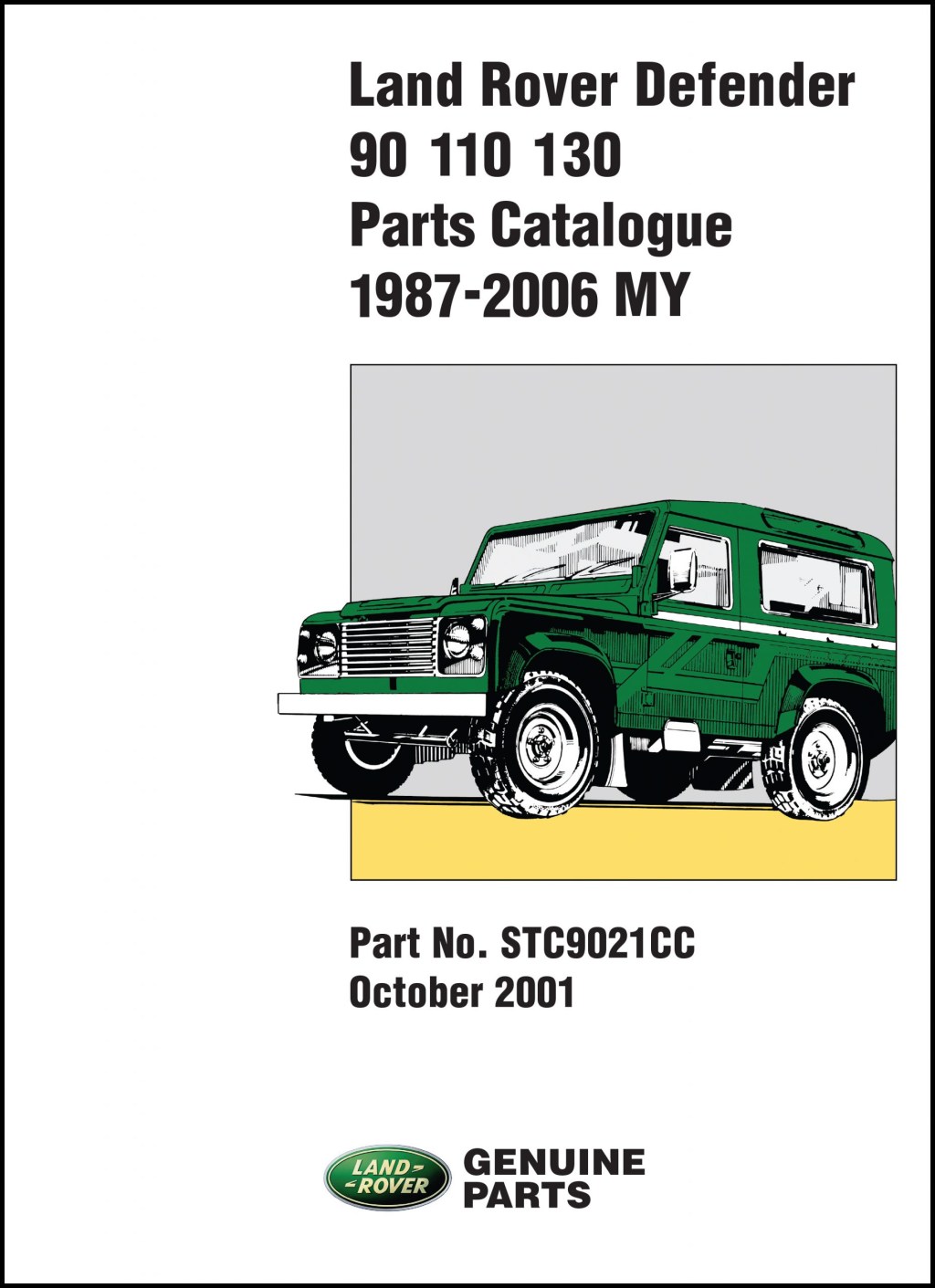 Picture of: Land Rover , Defender   , Parts Catalogue , – MY