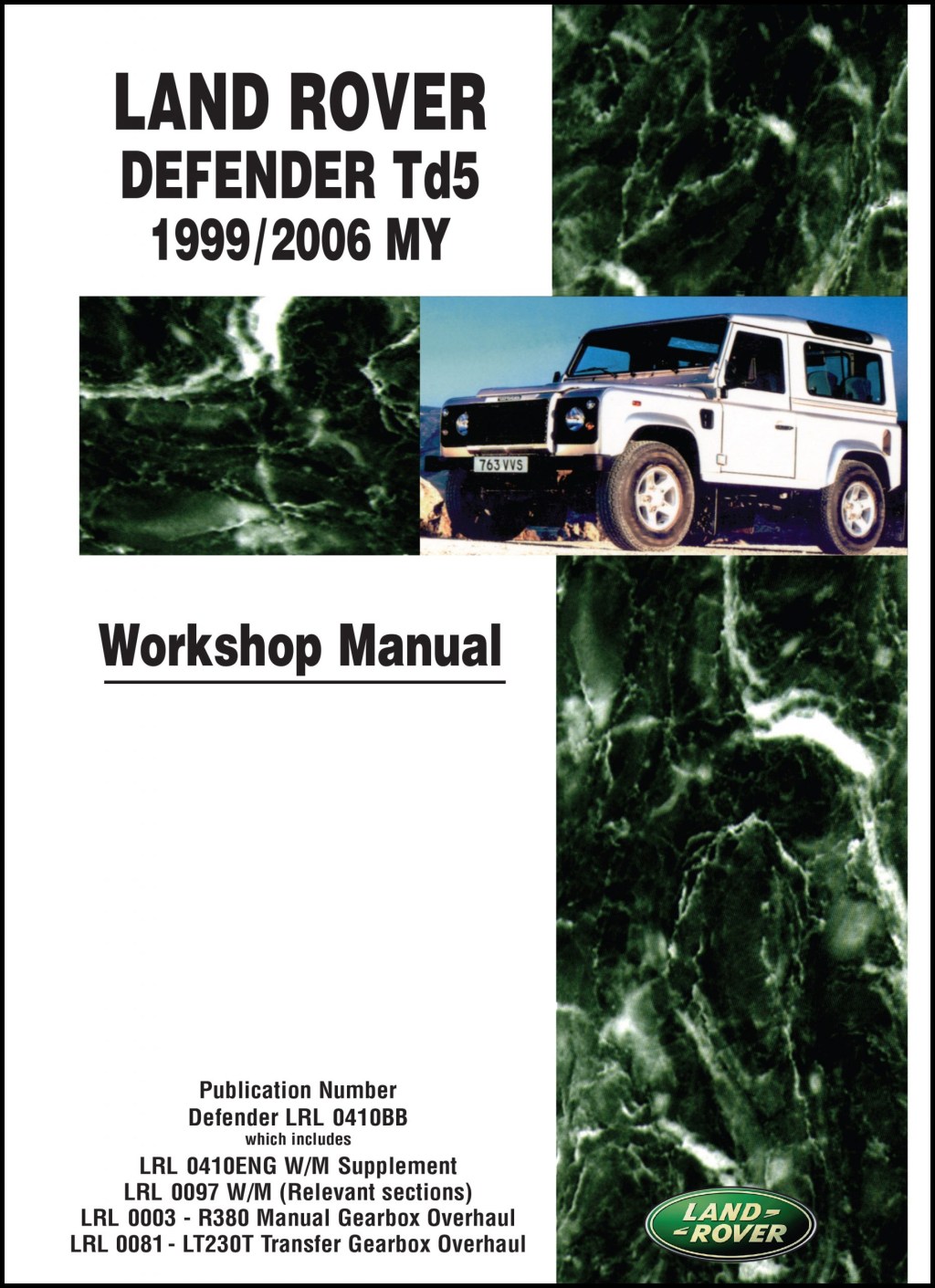 Picture of: Land Rover , Defender Td , Workshop Manual , –