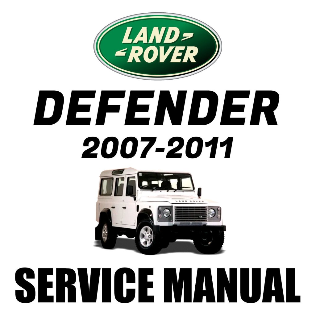 Picture of: Land Rover Defender  –  Workshop Service Manual PDF DISK  eBay