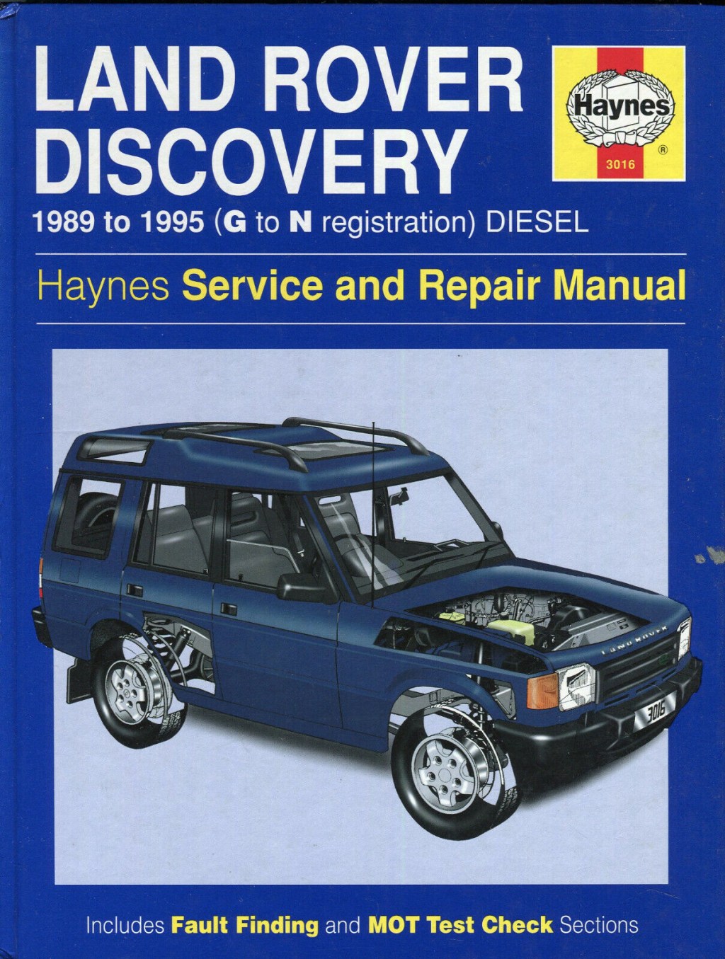 Picture of: Land Rover Discovery – Diesel Haynes workshop manual  eBay