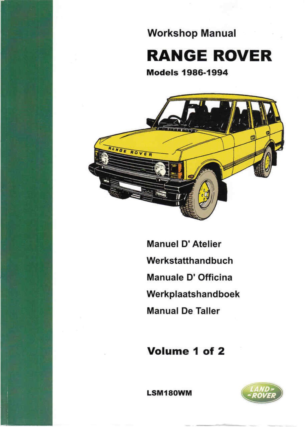 Picture of: Land Rover Discovery – Model Years Workshop Manual