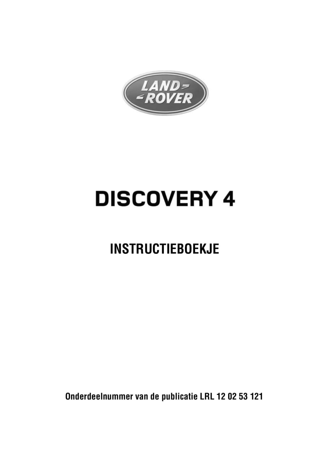 Picture of: – Land Rover Discovery  Owner’s Manual  Dutch – Carmanuals