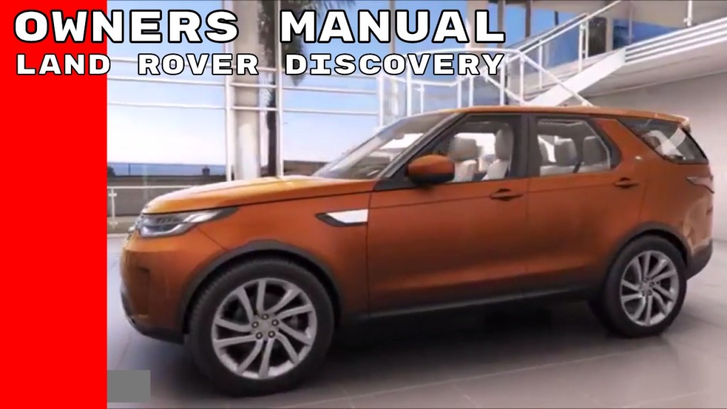 Picture of: Land Rover Discovery Owners Manual