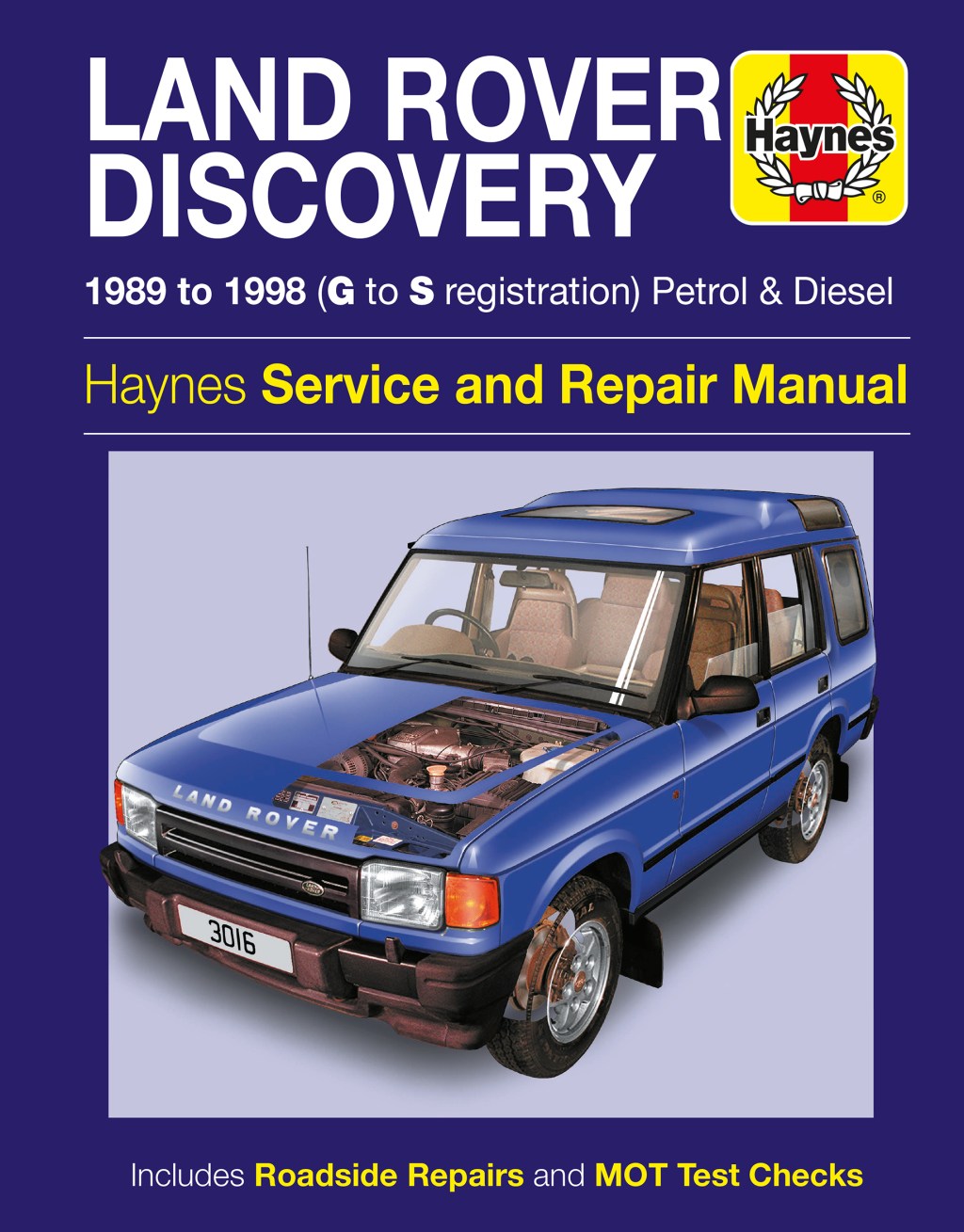 Picture of: Land Rover Discovery Petrol & Diesel ( – ) Haynes Repair Manual