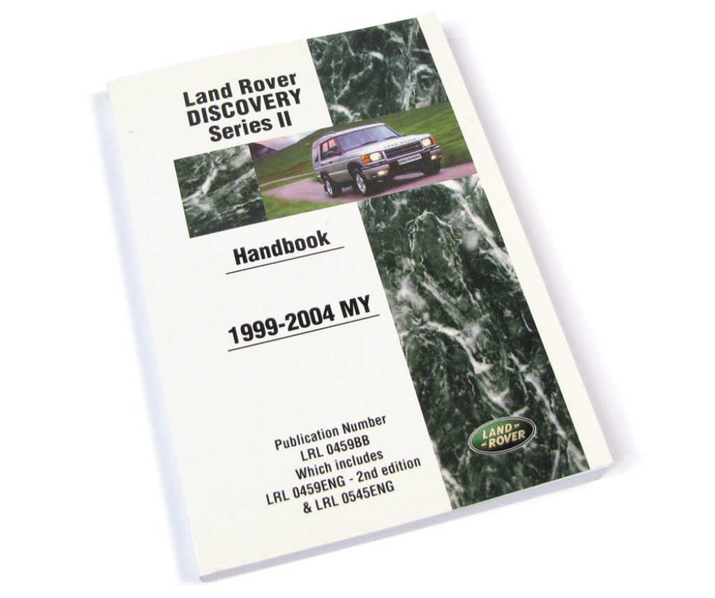 Picture of: Land Rover Discovery Series II Owners Manual