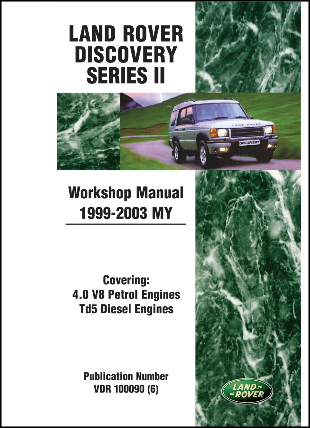 Picture of: Land Rover, Discovery Series II , Workshop Manual , – MY