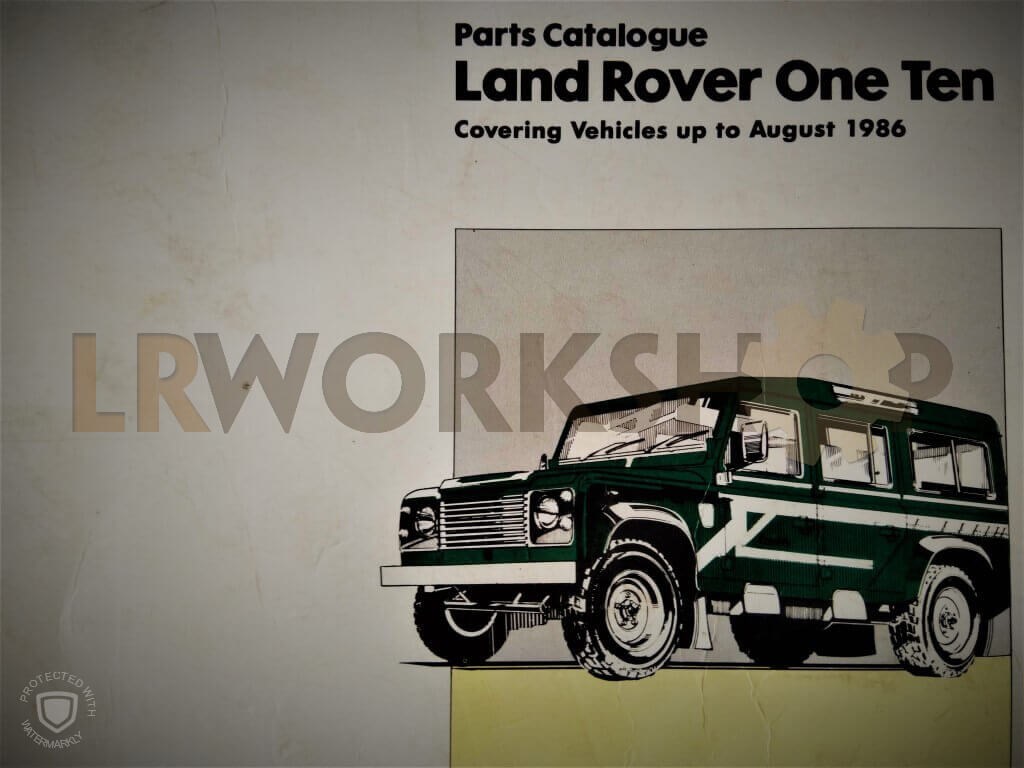 Picture of: Land Rover Parts Catalogue – Find Land Rover parts at LR Workshop