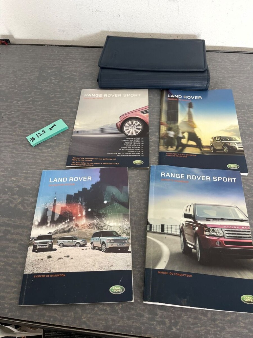 Picture of: Land Rover Range Rover Sport (SuperCharged) Owners Manual With  Navigation