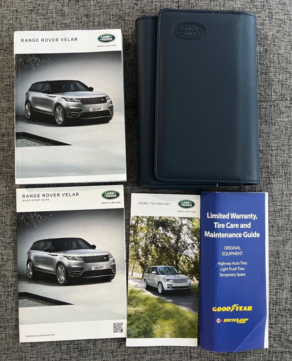 Picture of: LAND ROVER RANGE ROVER VELAR OWNERS MANUAL SET