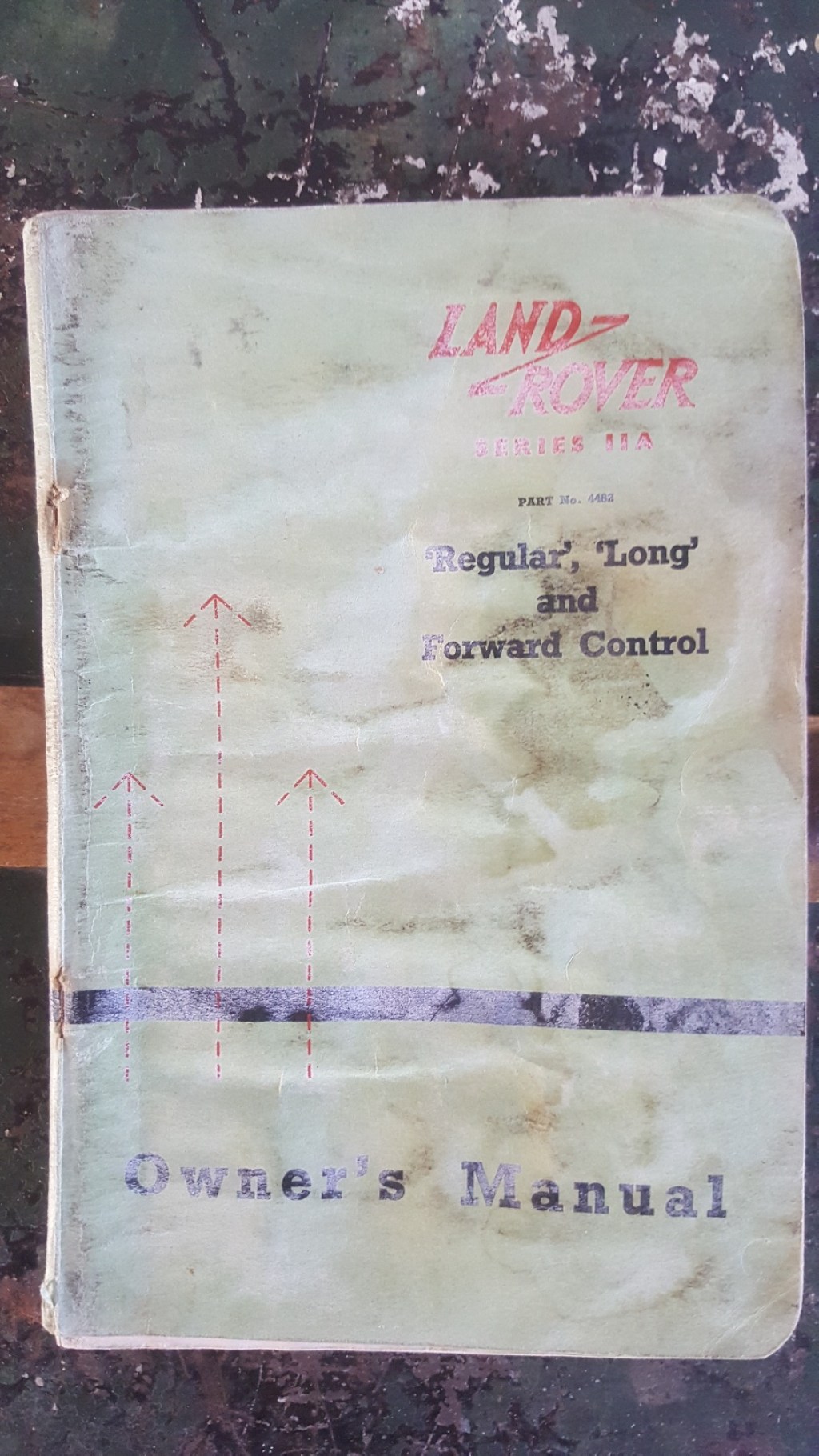 Picture of: Land Rover Series a   Owner’s Manual Regular, Long and Forward  Control 448