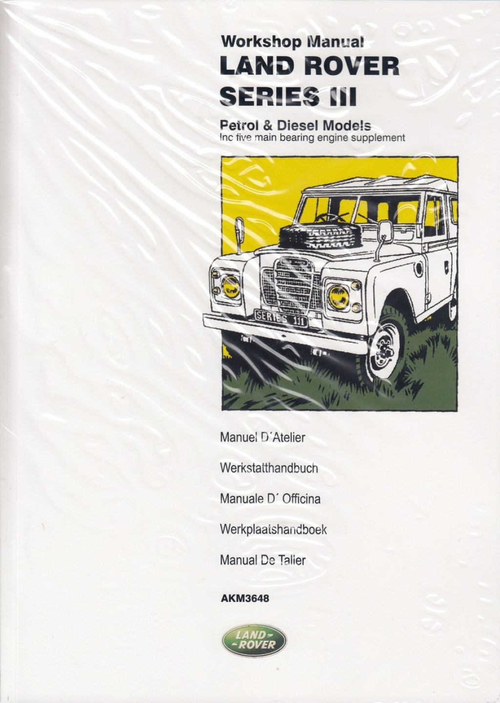 Picture of: Land Rover Series III Workshop Manual