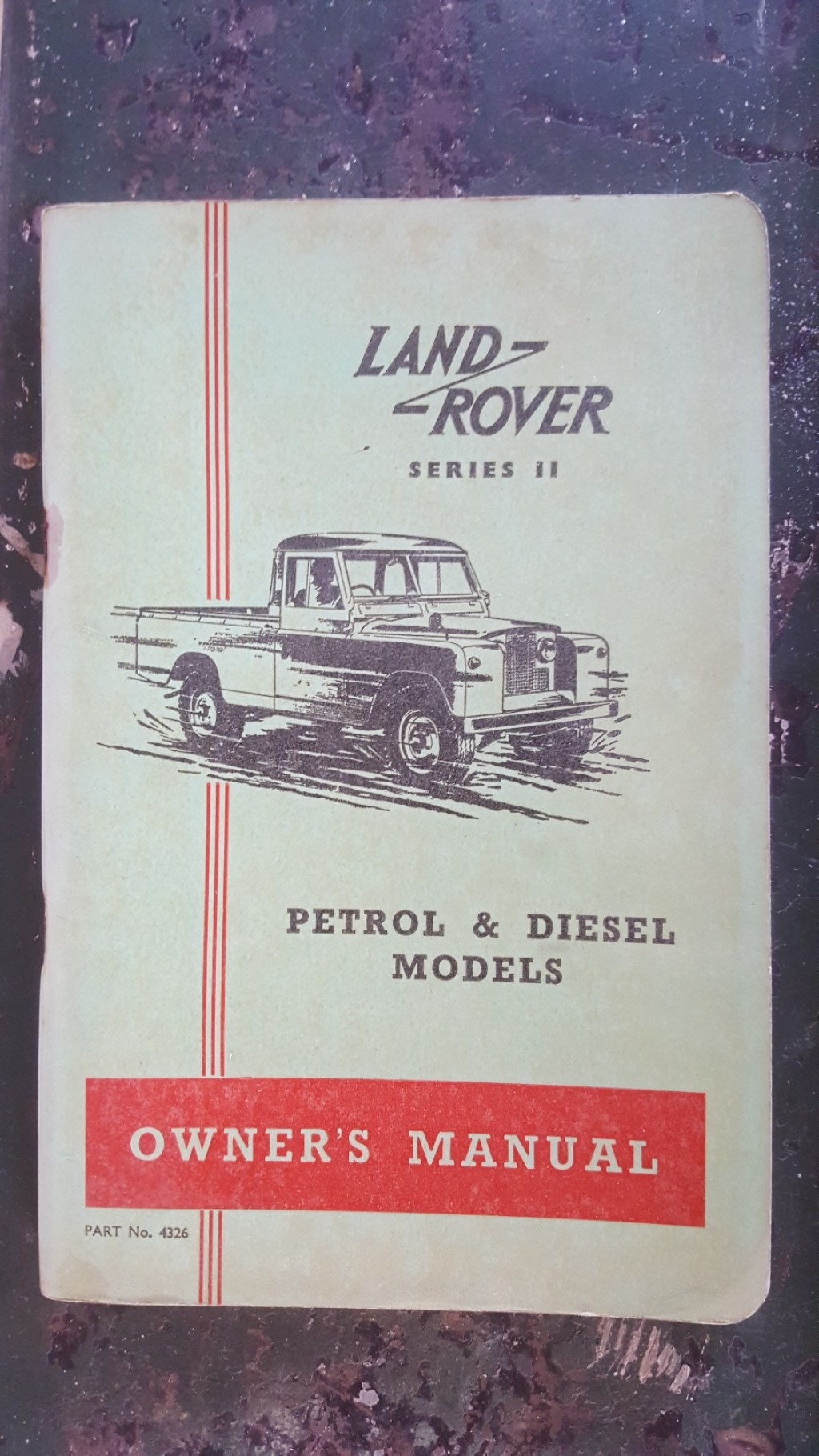 Picture of: Land Rover Series  Owner’s Manual, ,   petrol & diesel