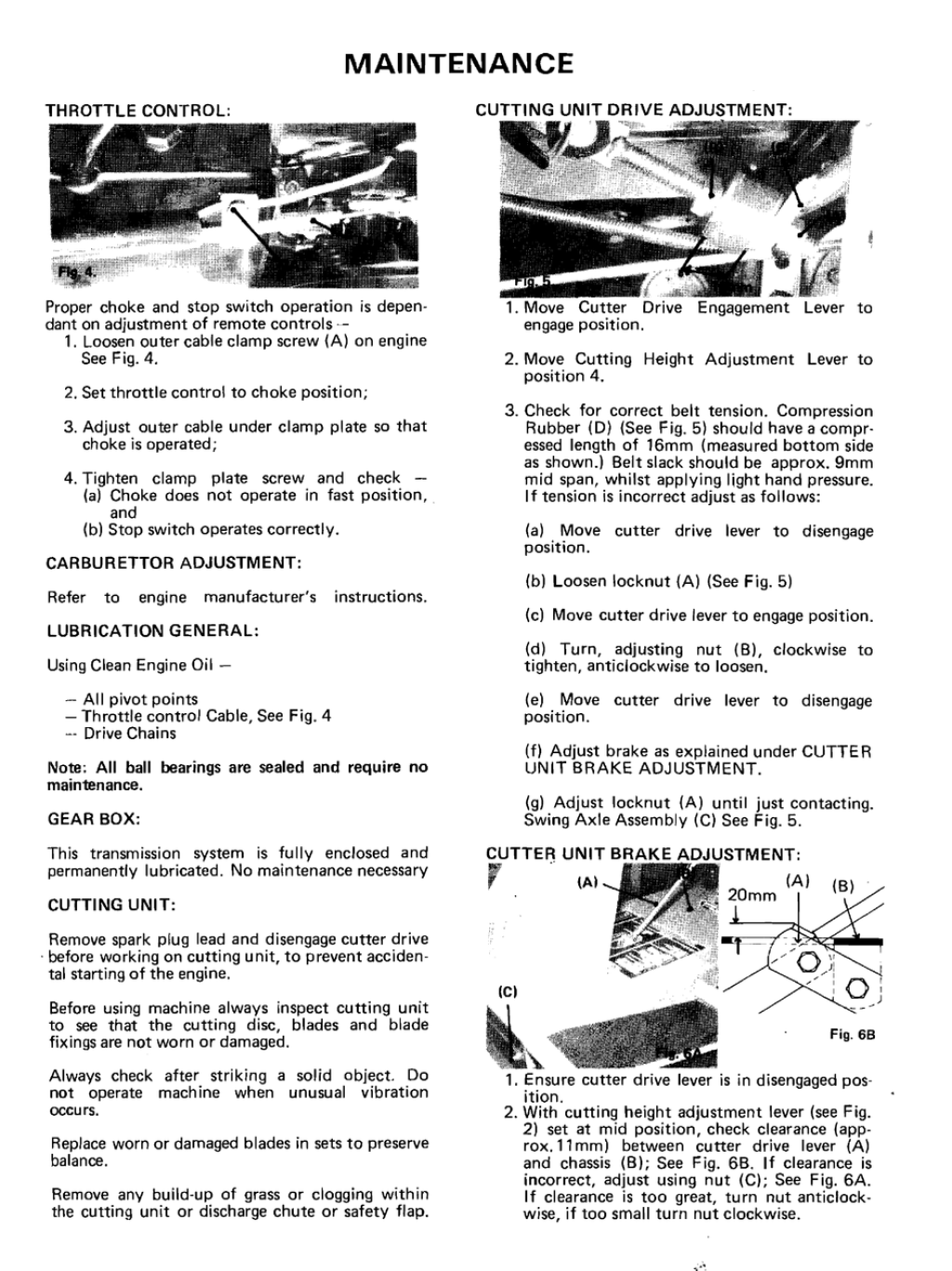 Picture of: Maintenance – Rover Colt  Owner’s Manual [Page ]  ManualsLib