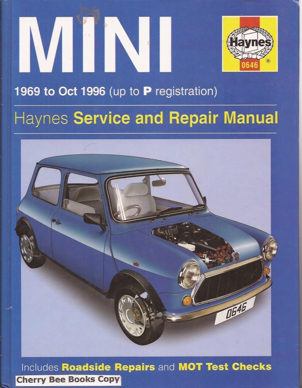 Picture of: Mini (-) Service and Repair Manual (Haynes Service and Repair Manuals)