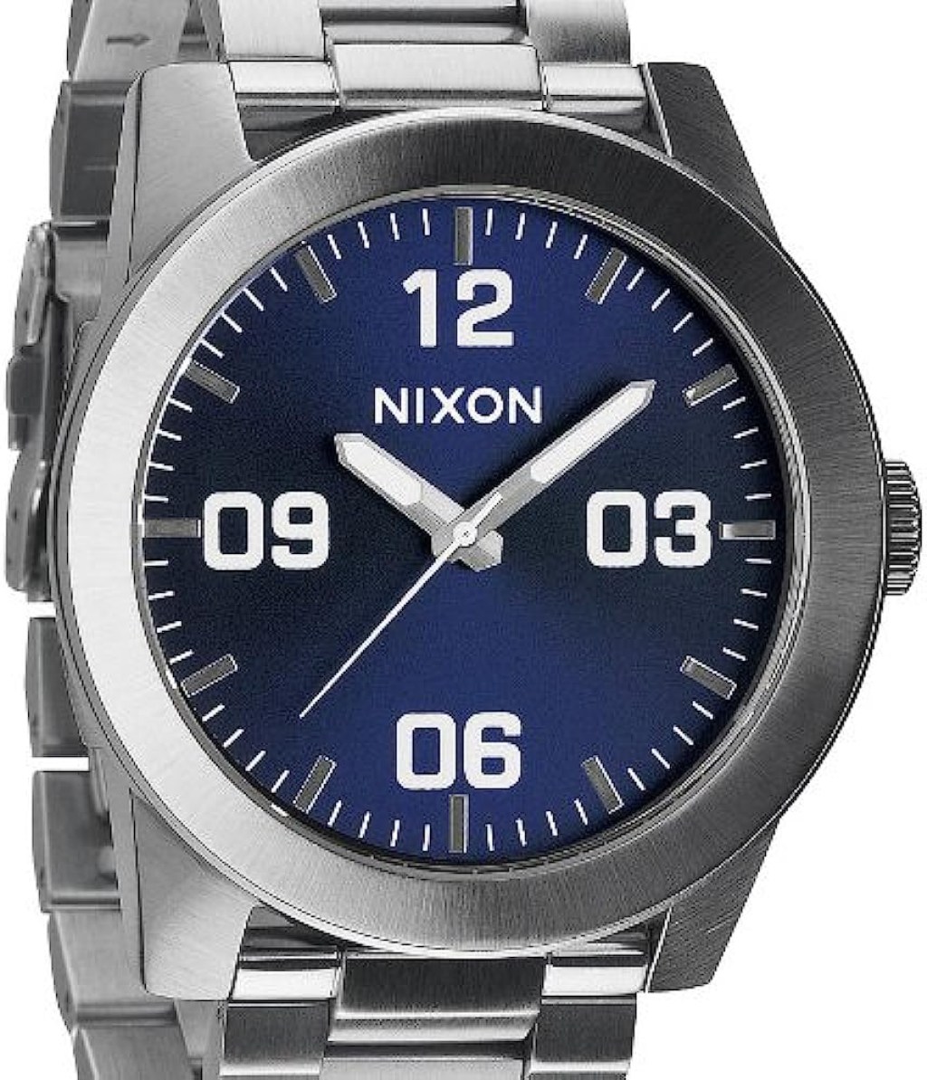 Picture of: Nixon Men’s Quartz Watch Corporal SS A- with Metal Strap