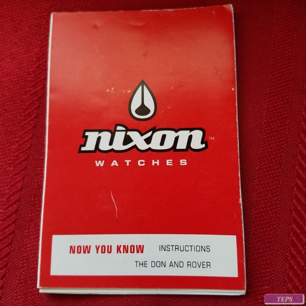 Picture of: Nixon Watch Manuals (Assorted)