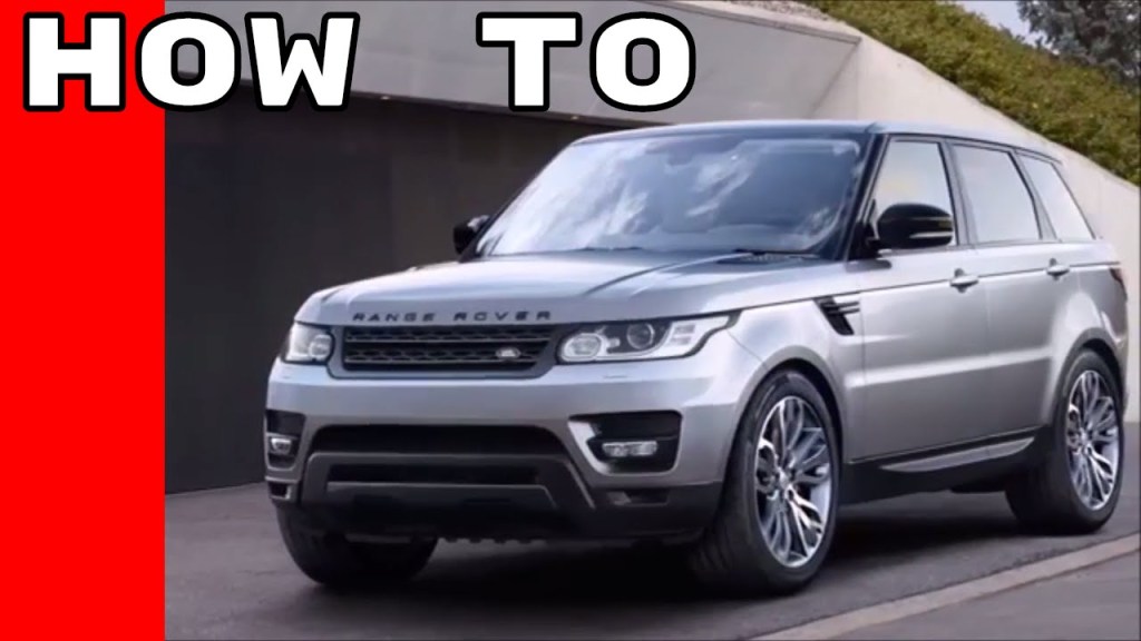 Picture of: Range Rover and RR Sport Features, Options, Owners Manual