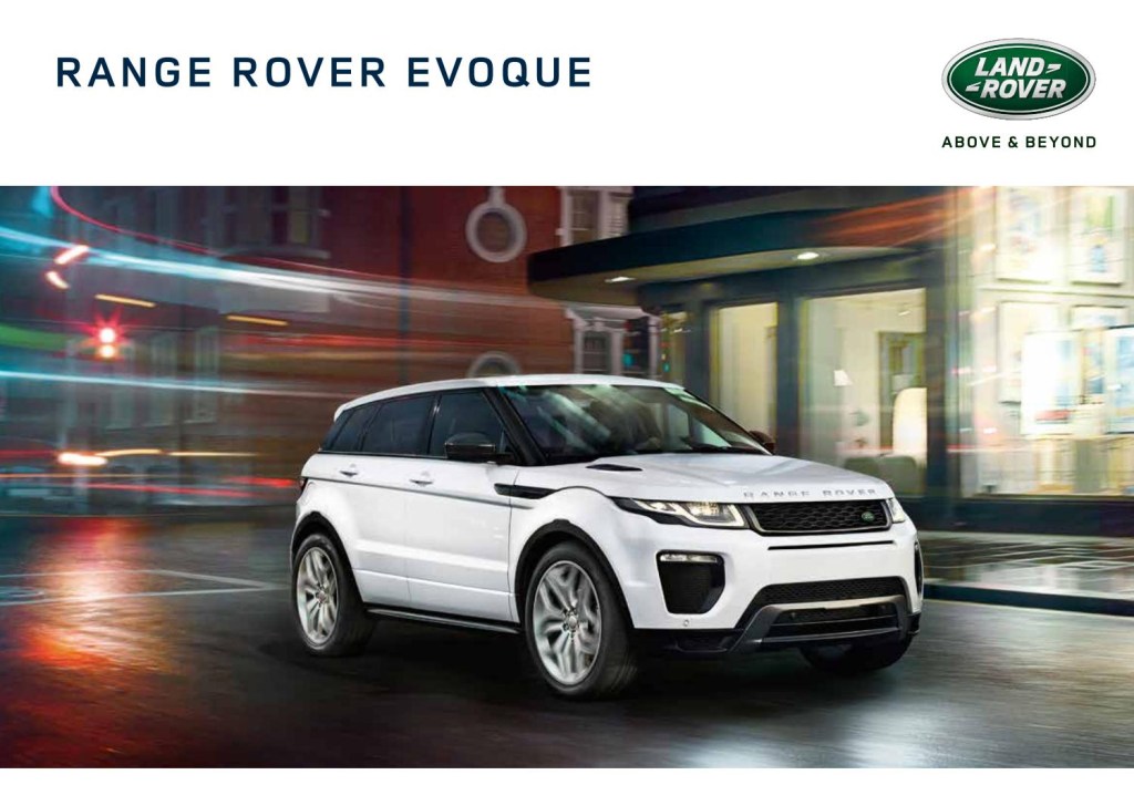 Picture of: Range Rover Evoque Brochure by Stewarts Automotive – Issuu