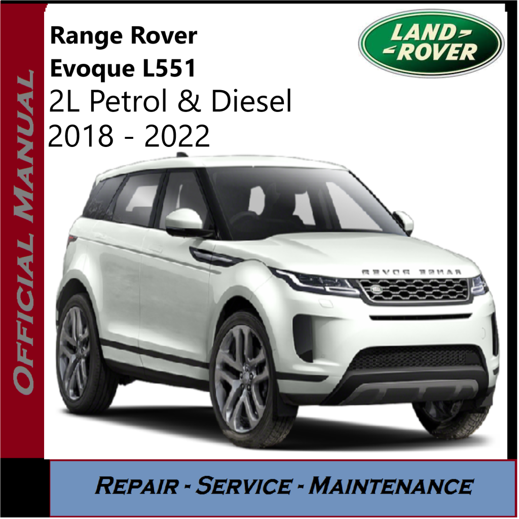 Picture of: Range Rover Evoque L Workshop Repair Manual Petrol