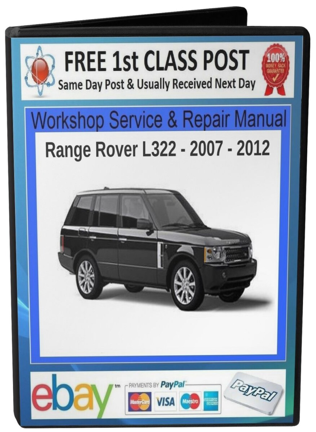 Picture of: RANGE ROVER L WORKSHOP SERVICE & REPAIR MANUAL  –  On CD – FREE  POST