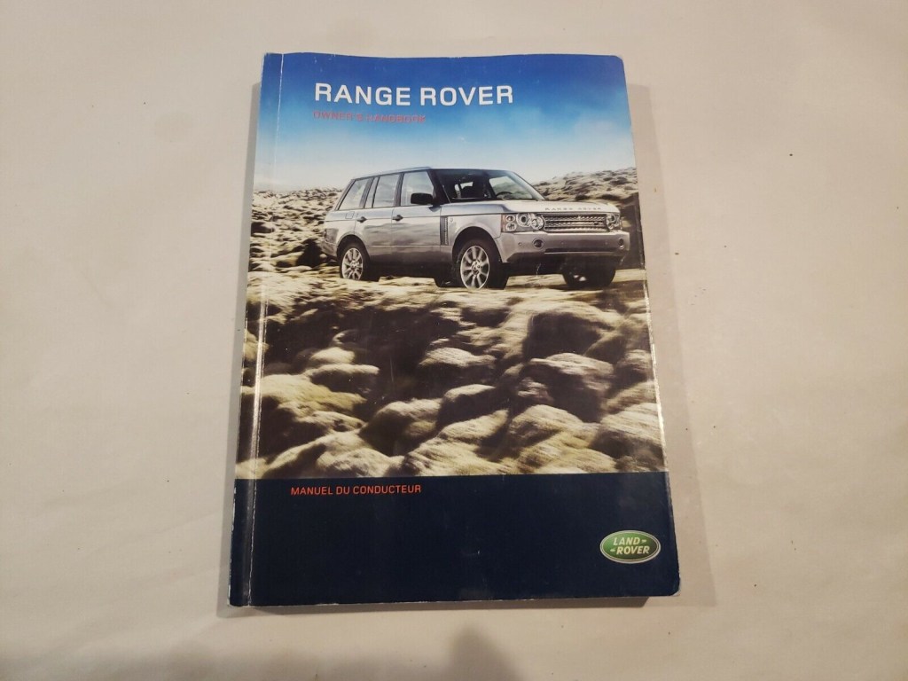 Picture of: Range Rover Land Rover Owners Manual – Free Shipping