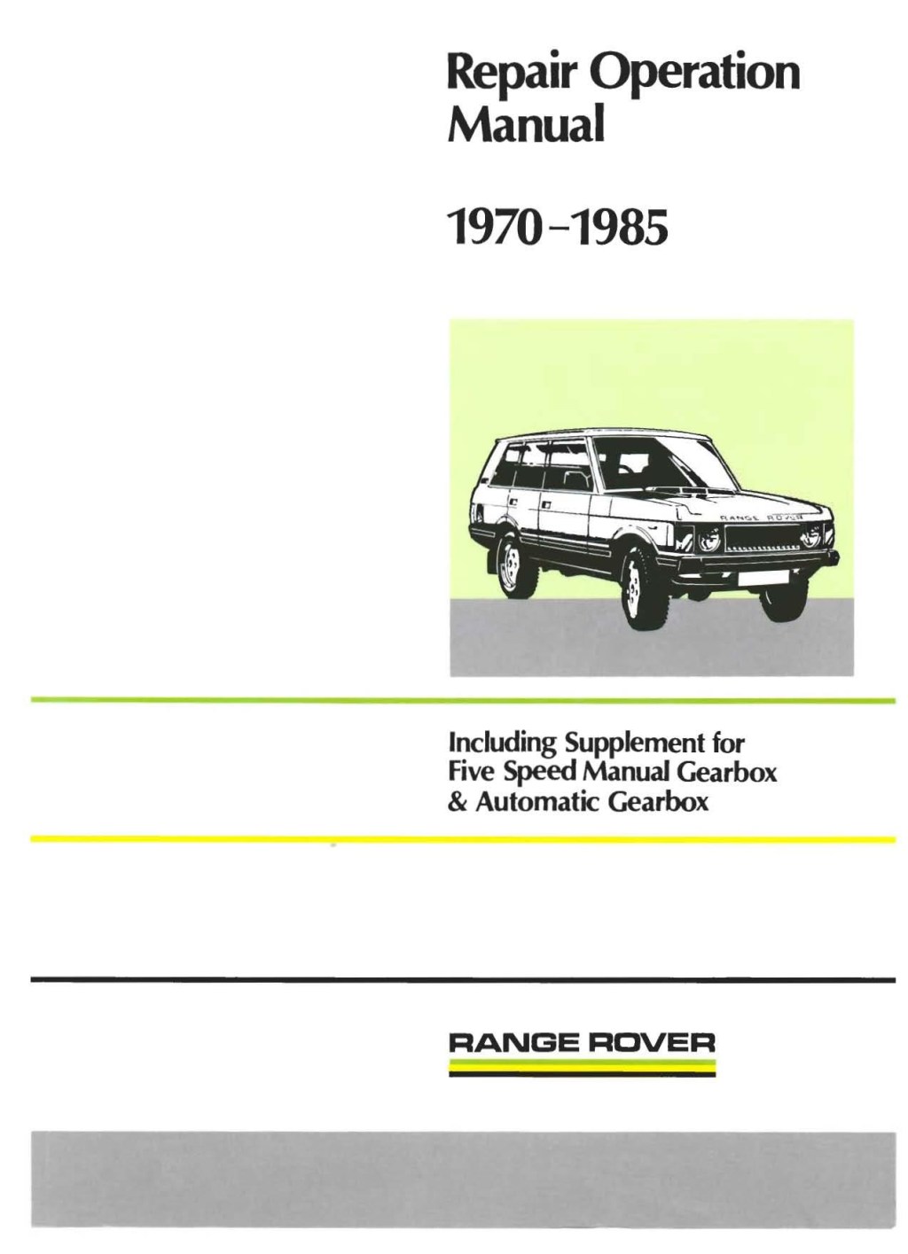 Picture of: Range Rover Service Repair Manual by kmdwisbnvmk – Issuu