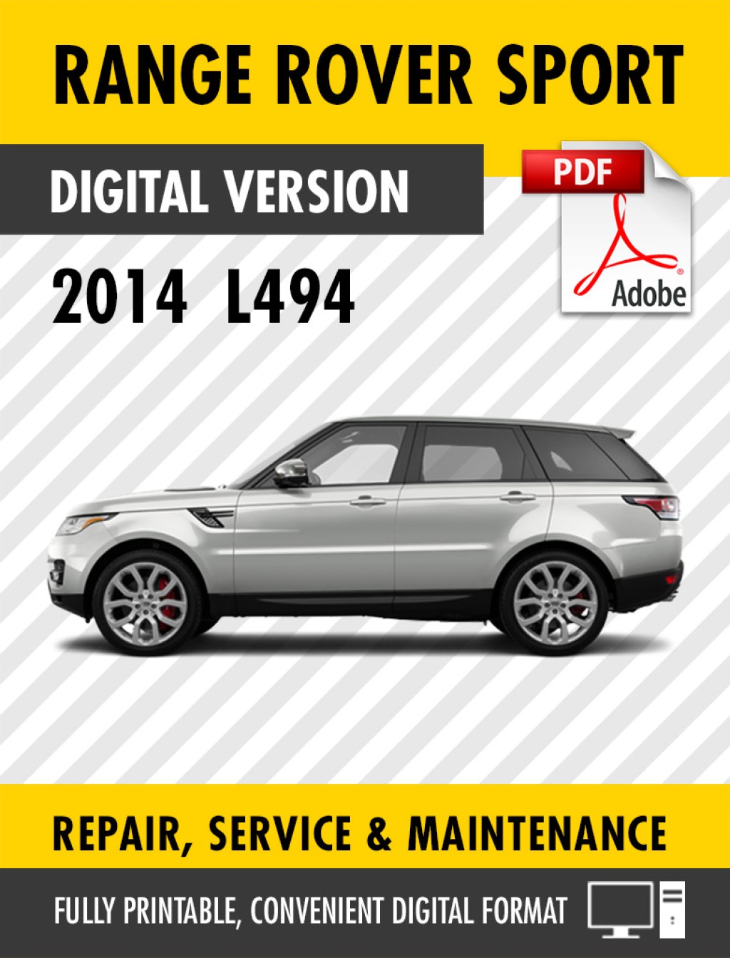 Picture of: Range Rover Sport Factory Service Repair Manual L