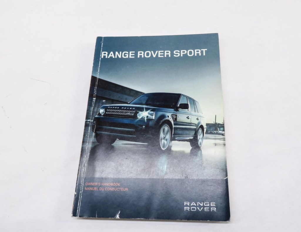 Picture of: RANGE ROVER SPORT (L) OWNERS MANUAL BOOK BOOKLET GUIDE SET w/ CASE