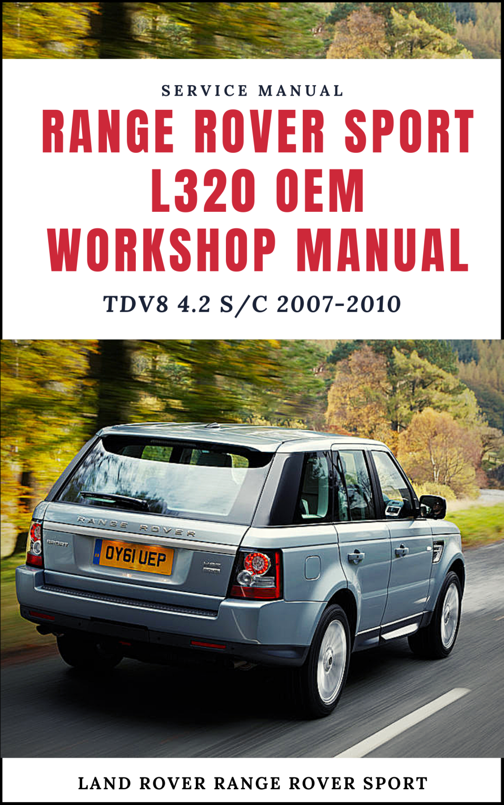 Picture of: Range Rover Sport – OEM Service Workshop Manual  Range