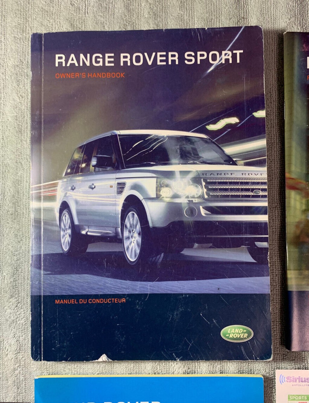 Picture of: Range Rover Sport pc OEM Owners Manual Guide Book & Support Booklets  Set