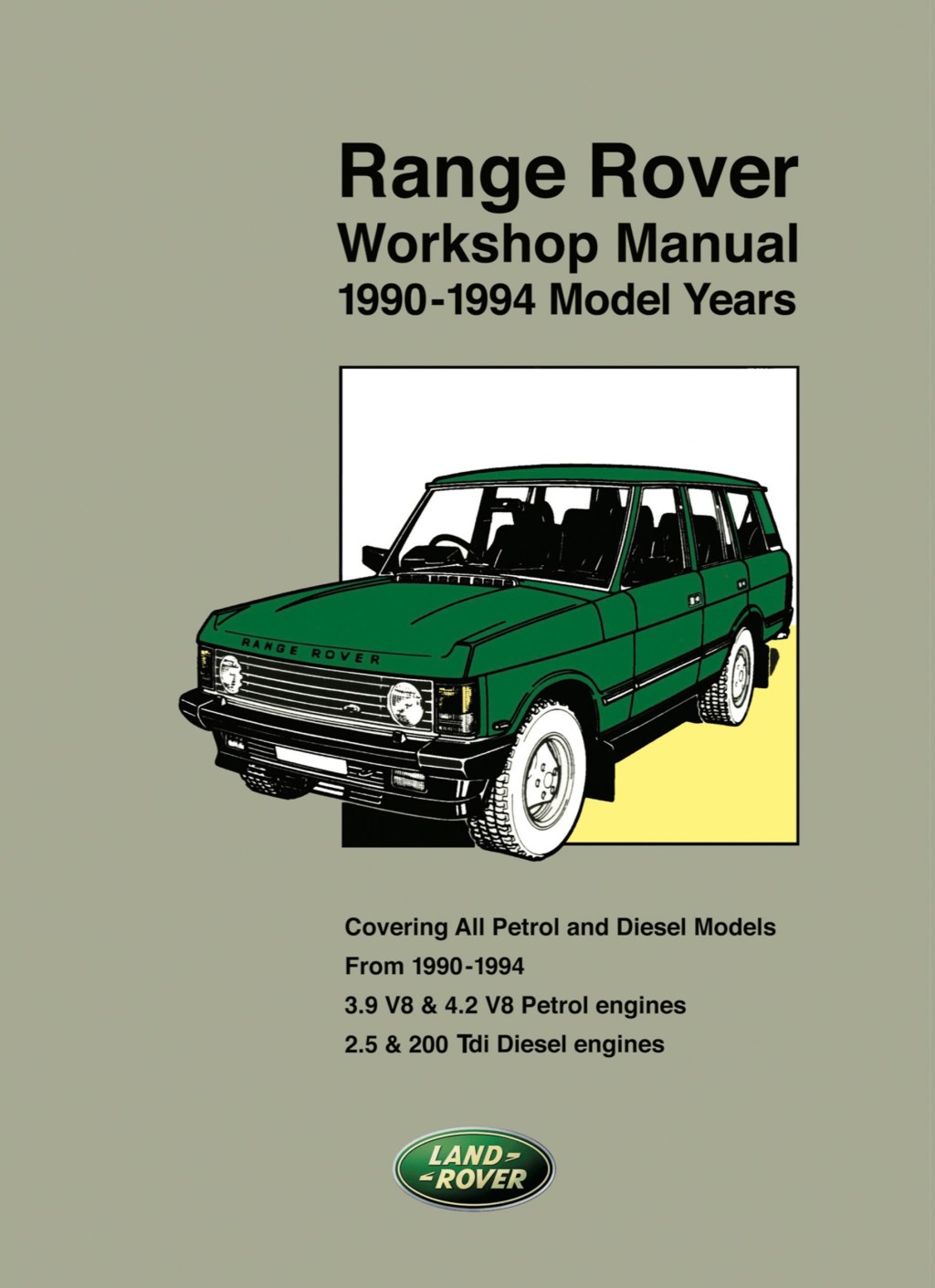 Picture of: Range Rover , Workshop Manual , –