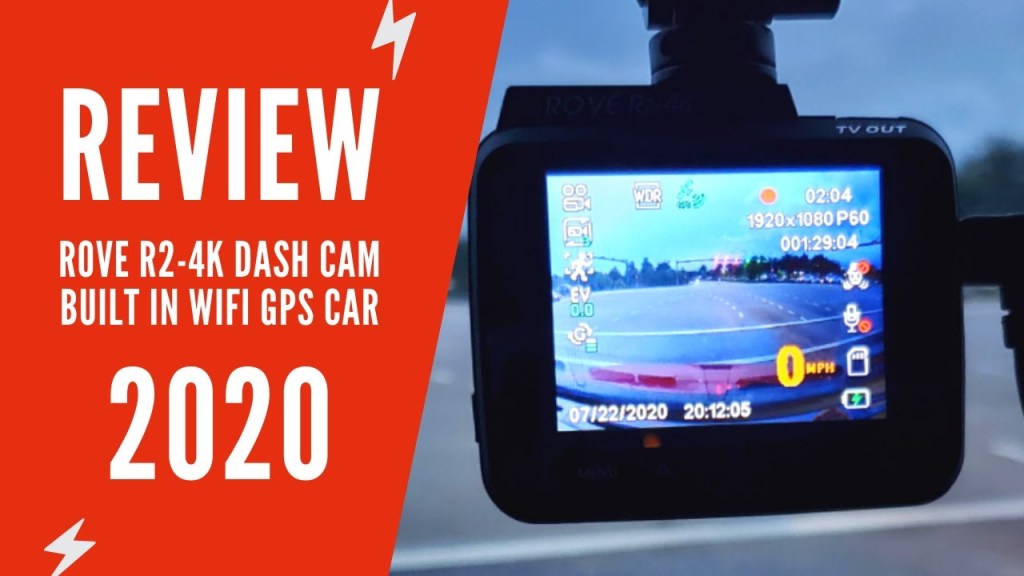Picture of: Rove R K Dash Cam Review  Rove R-K Dash Cam Manual & Installation   Rove K Dash Cam