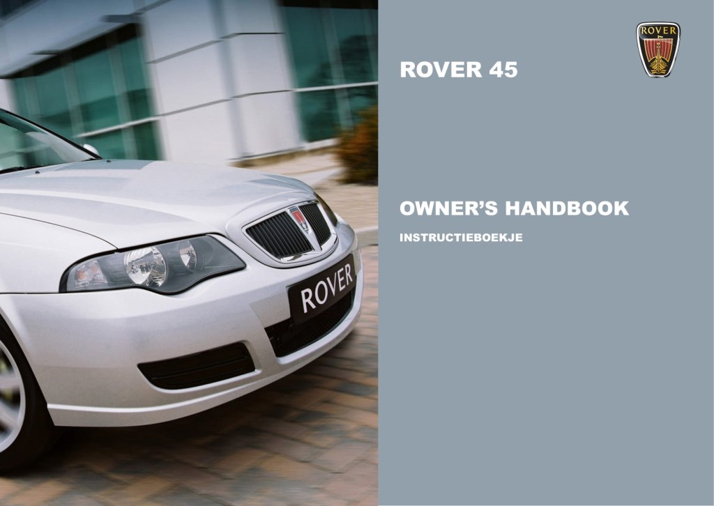 Picture of: Rover  Handbuch  –  – Carmanuals