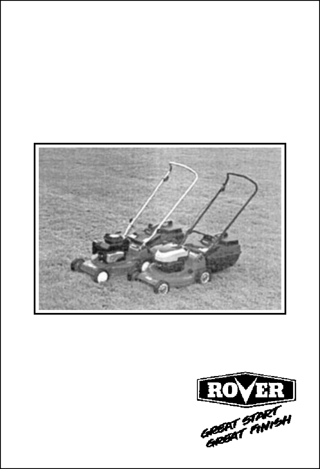 Picture of: Rover Lawn Mower , , ,  User Guide  ManualsOnline
