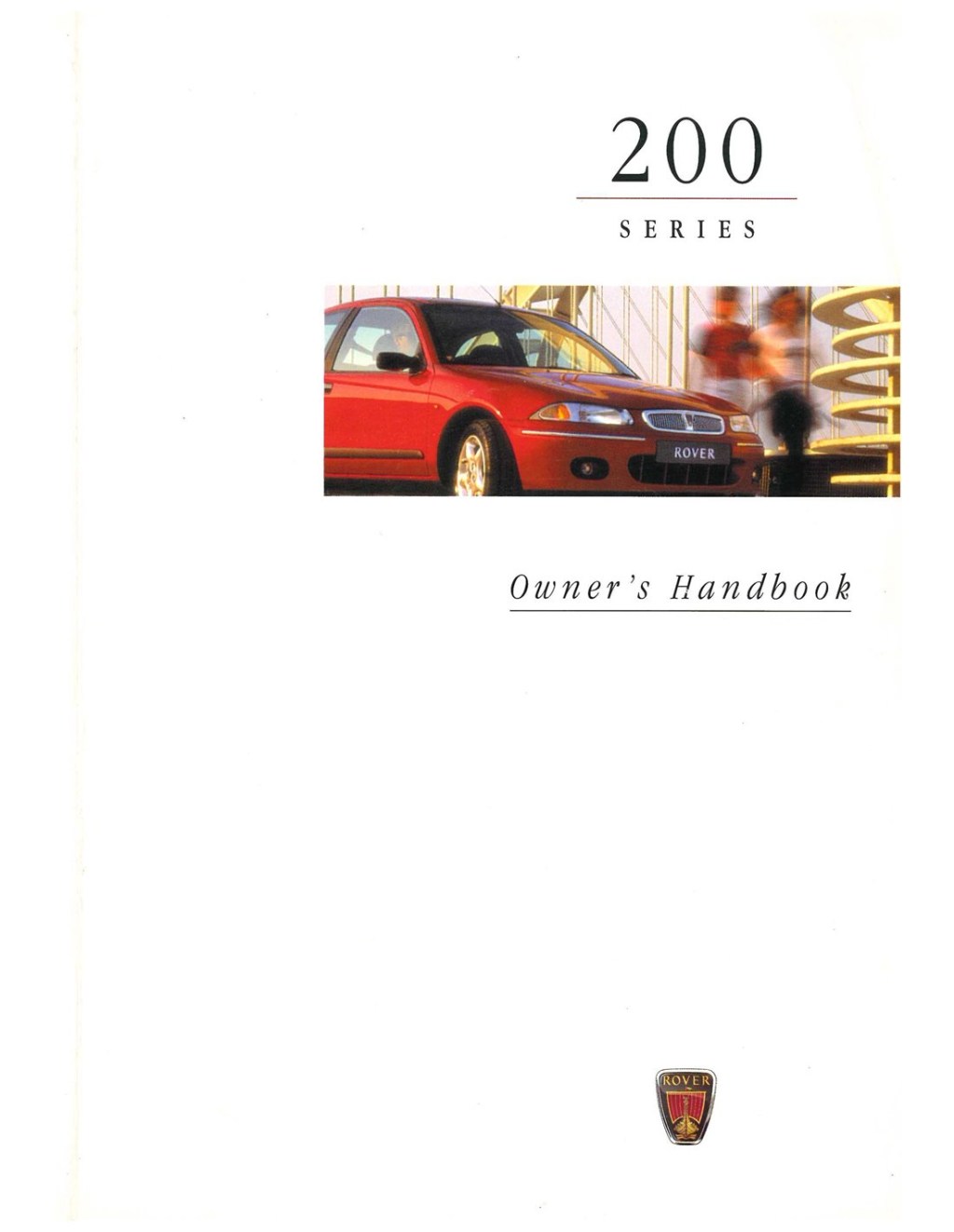 Picture of: ROVER  OWNER’S MANUAL ENGLISH