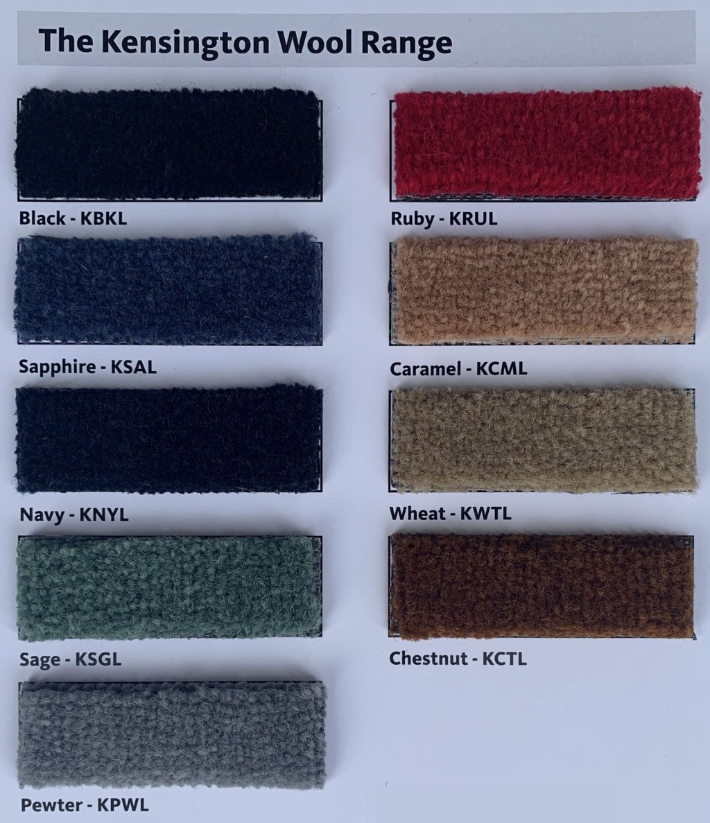 Picture of: Rover P Manual Full Felted/webbing as original Carpets