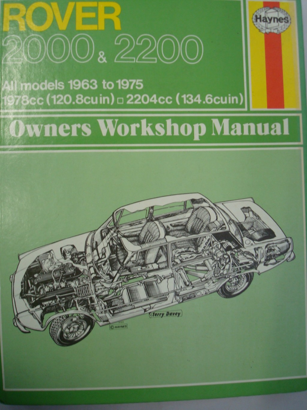 Picture of: Rover  SC and TC Owner’s Workshop Manual : Haynes, J. H