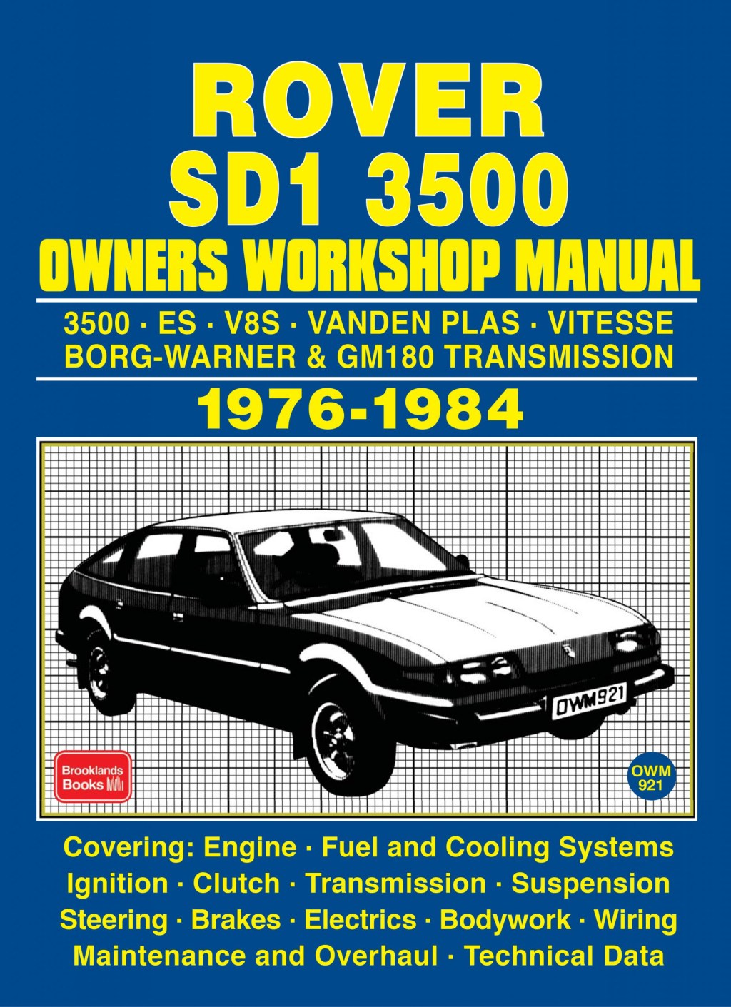 Picture of: Rover SD  , Owners Workshop Manual , 976-984