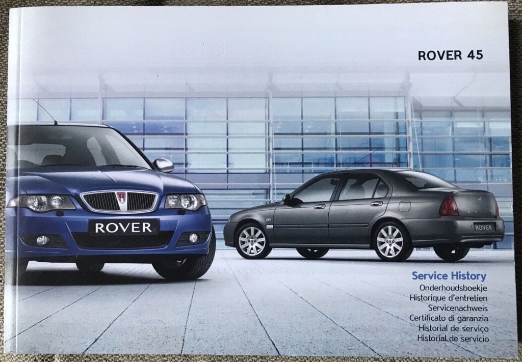 Picture of: Rover  Service Book/Owners Manual Part RCL   Unused