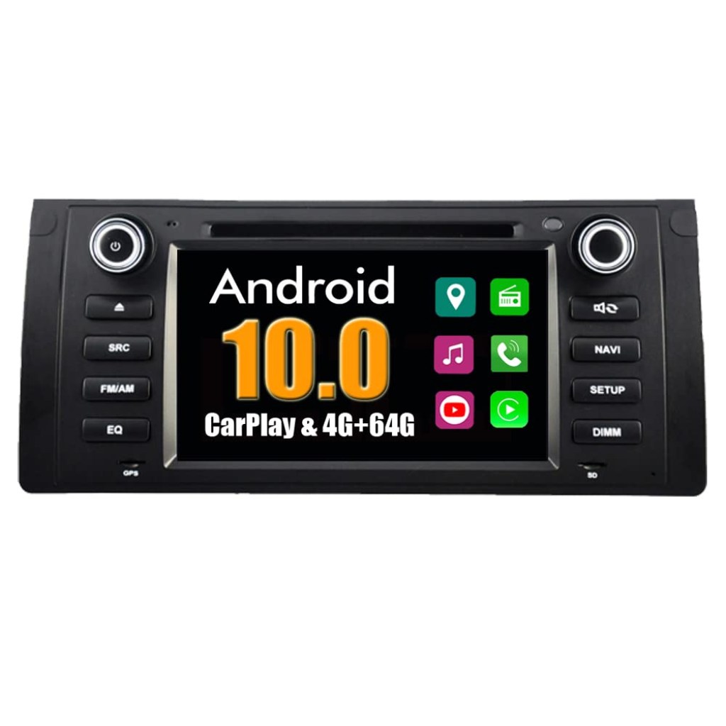 Picture of: Roverone Android System  Inch Double DIN In Dash Car Radio GPS
