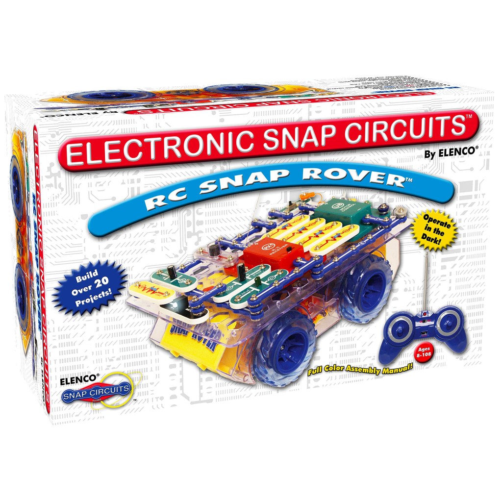 Picture of: Snap Circuits R/C Snap Rover Electronics Exploration Kit   Fun
