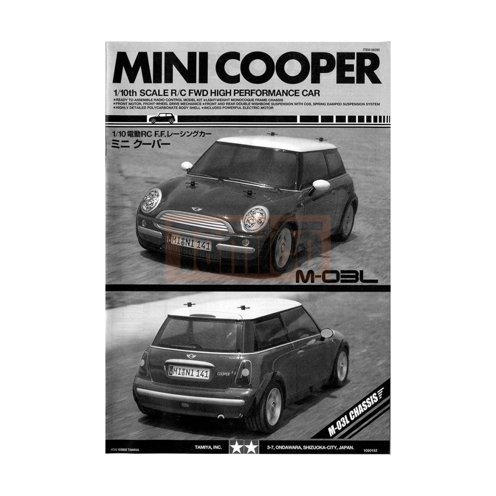Picture of: Tamiya Bauanleitung M-L Mini Cooper