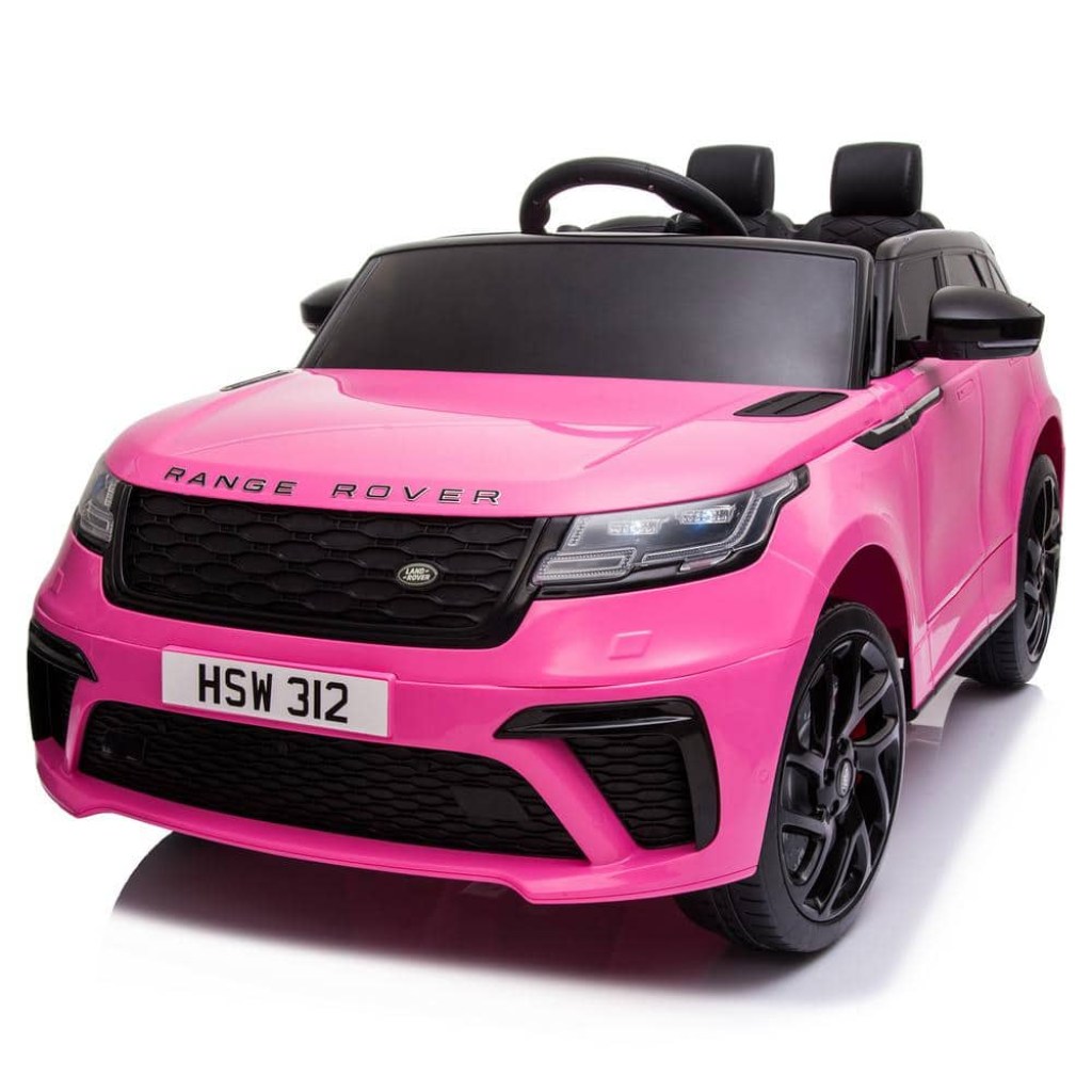Picture of: TOBBI -Volt Kids Ride On Car Licensed Land Rover Battery Powered Electric  Vehicle Toy with Remote Control, Pink THM – The Home Depot