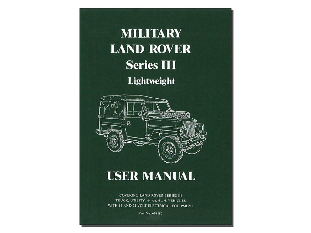 Picture of: User Manual –  – BROOKLANDS – Vitesse Land Rover Parts Shop
