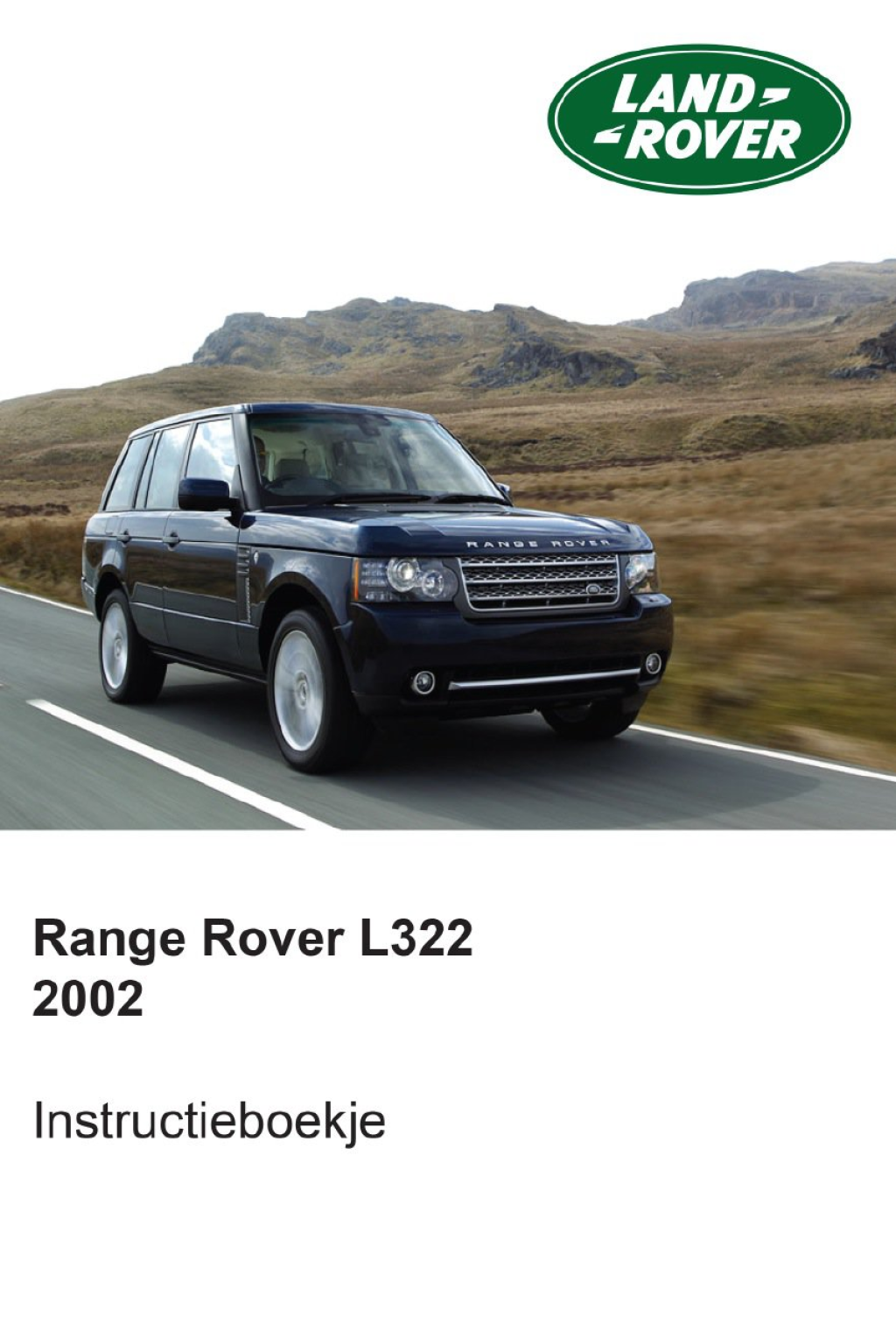 Picture of: User manual Land Rover Range Rover L () ( pages)